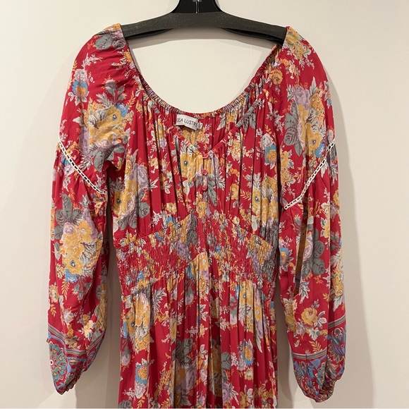 NWOT Sea Lustre Ella Maxi dress in Peony - Picture 5 of 8